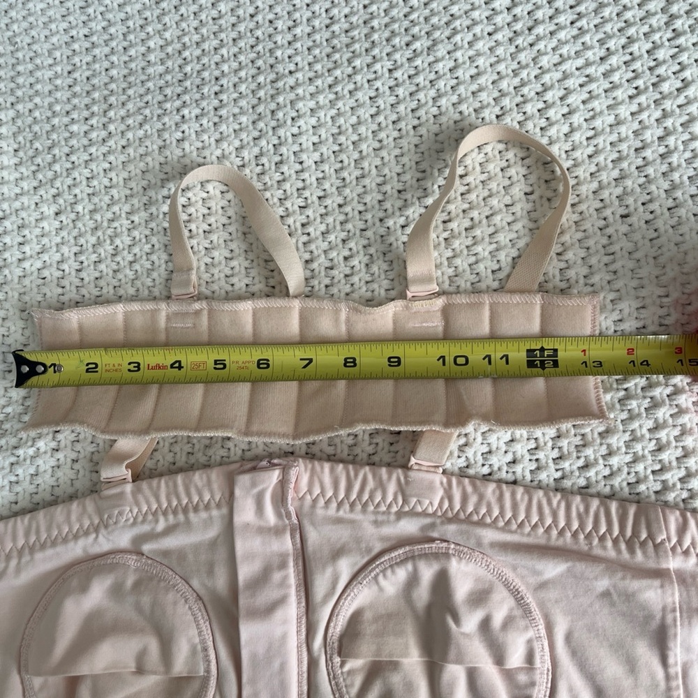 Breast Pump Nursing Strapless Post-Surgery Bra Front Zip Hands Free Adjustable - Picture 14 of 16